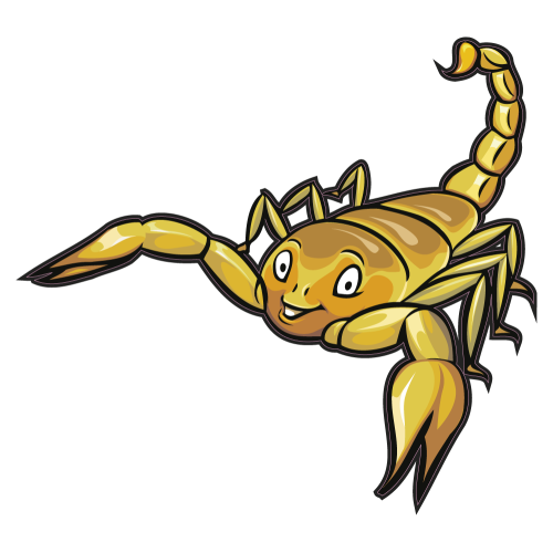 Autocollant Scorpion