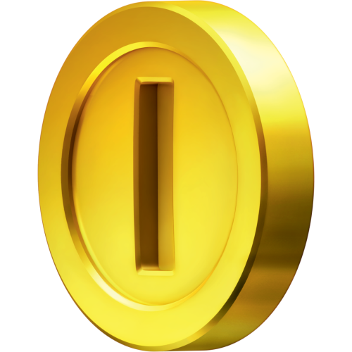 Autocollant Mario Piece