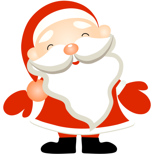 Autocollant Déco Père Noel