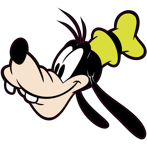 Autocollant Tete Dingo