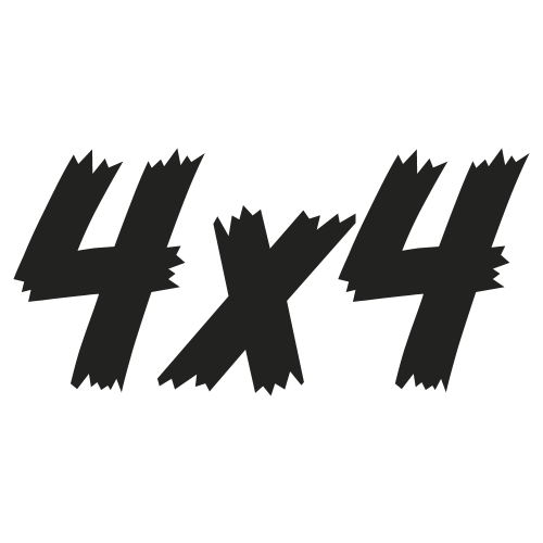 Sticker 4x4