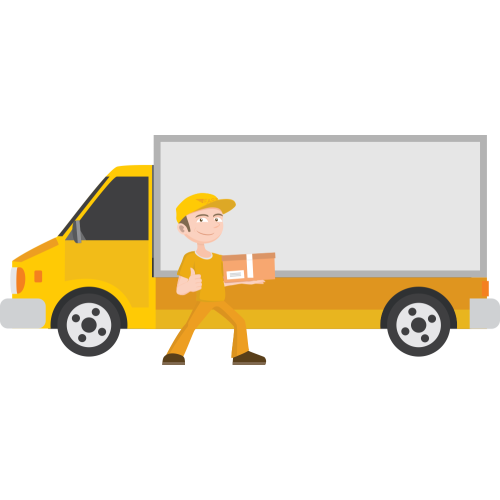 Autocollant Métier Tranport Livraison 4