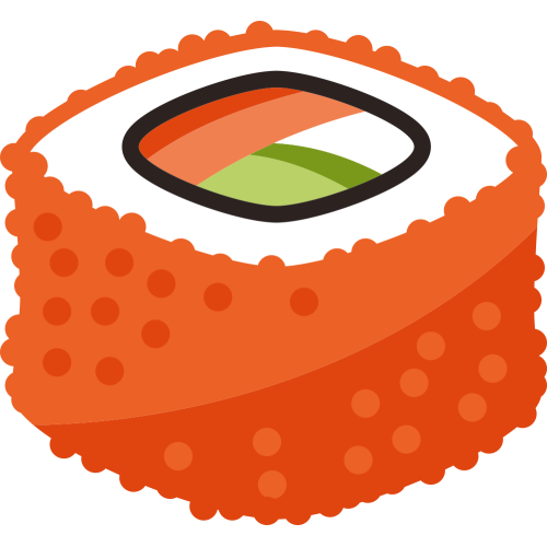 Autocollant Sushi 10