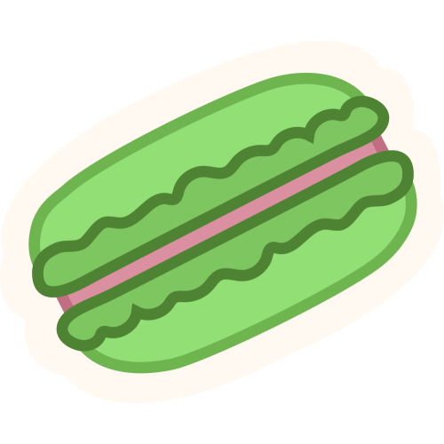 Autocollant Pâtisserie Macaron 5