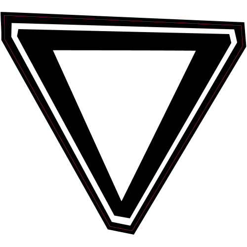 Autocollant Panneau Bomb Intersection