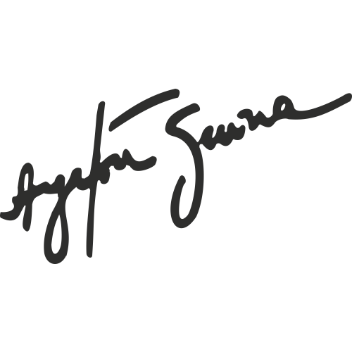 Sticker Senna Signature