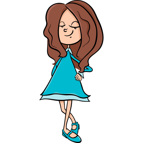 Autocollant Enfants Petite Fille 6