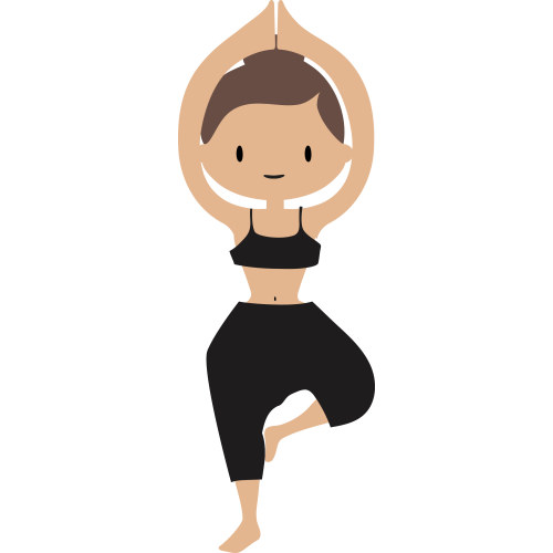 Autocollant Logo Yoga Meditation 3