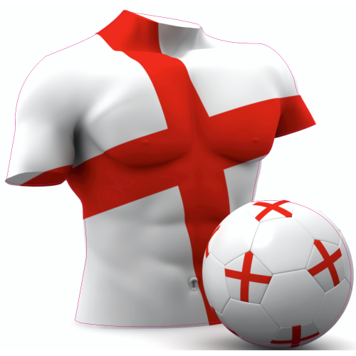 Autocollant Foot Angleterre