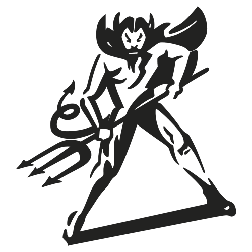 Sticker Diable