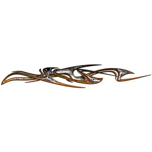 Autocollant Flaming Couleur