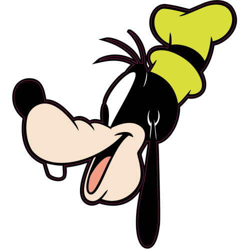 Autocollant Tete Dingo