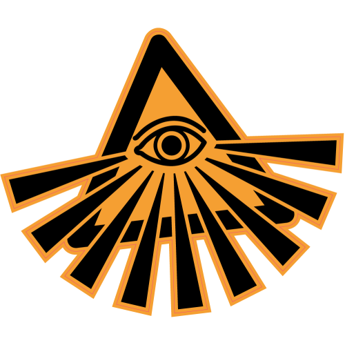 Autocollant Panneau Danger Illuminati