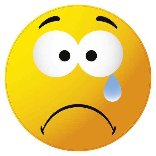 Autocollant Smiley 25