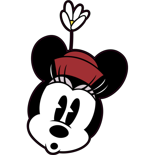 Autocollant Tete Minnie Original