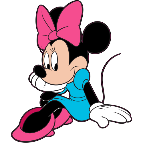 Autocollant Minnie