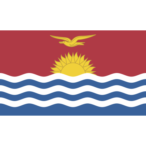 Autocollant Drapeau Kiribati