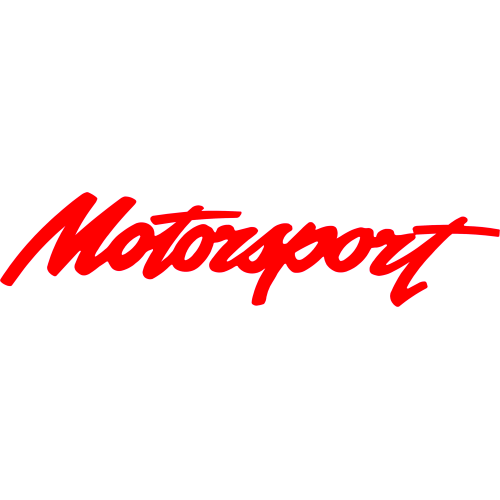 Autocollant Motorsport Logo Rouge