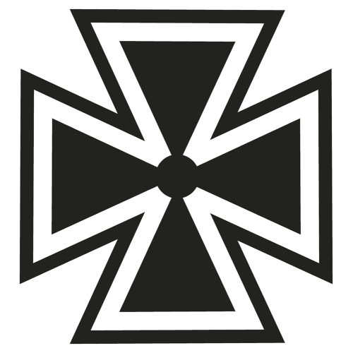 Sticker Croix De Malte