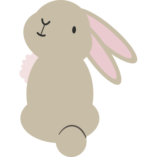 Autocollant Animaux Lapin