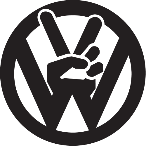 Sticker Jdm Peace Volkswagen