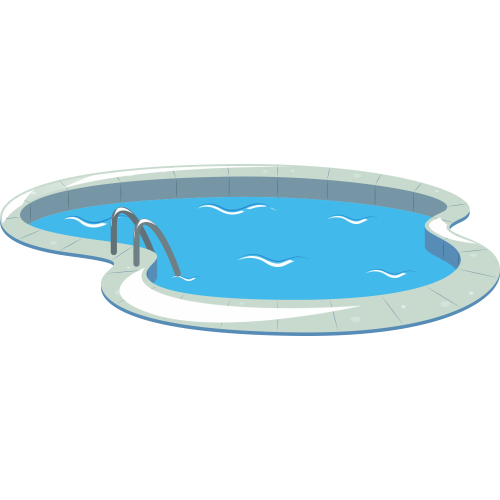 Autocollant Métier Travaux Publics Piscine 1