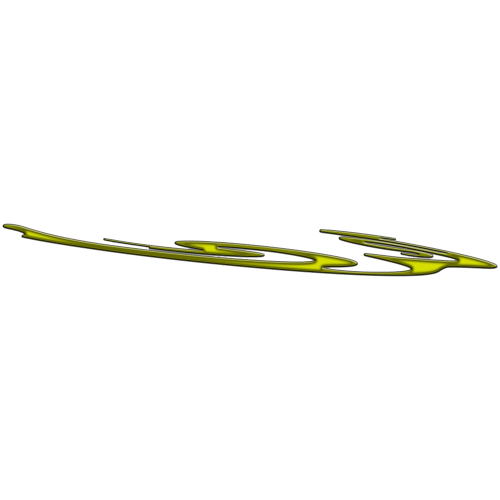 Autocollant Flaming Couleur