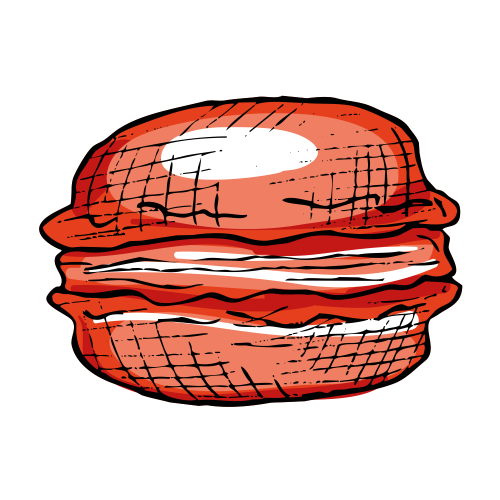 Autocollant Pâtisserie Macaron 3