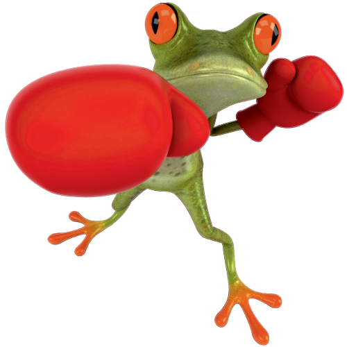 Autocollant Grenouille