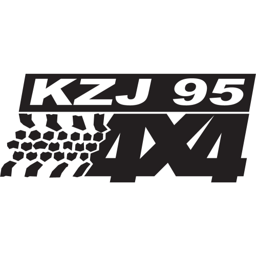 Sticker Logo 4x4 Kzj95