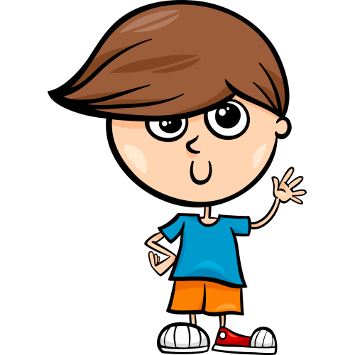 Autocollant Enfants Petit Garçon 7