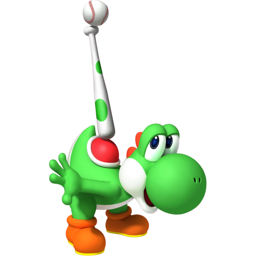 Autocollant Mario Yoshi