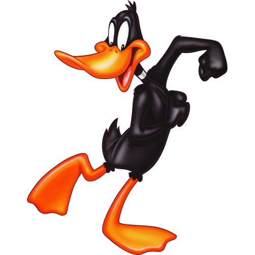 Autocollant Daffy Duck