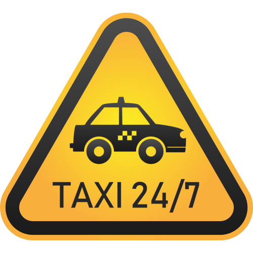 Autocollant Métier Taxi 6