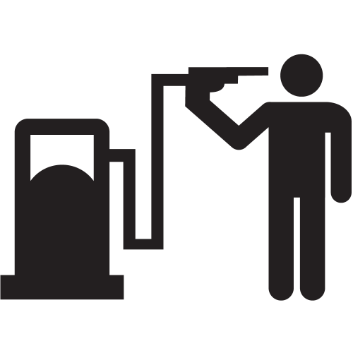 Sticker Jdm Gas Shoot Man