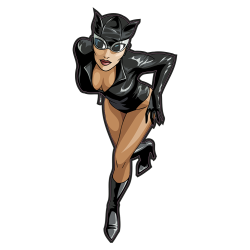 Autocollant Sexy Femme