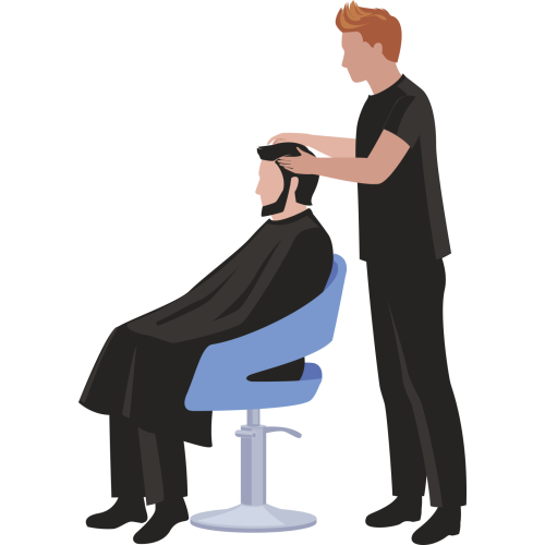 Autocollant Métier Coiffure 3