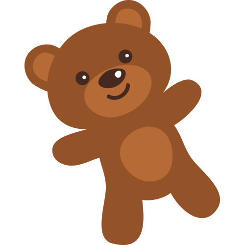 Autocollant Animaux Ours