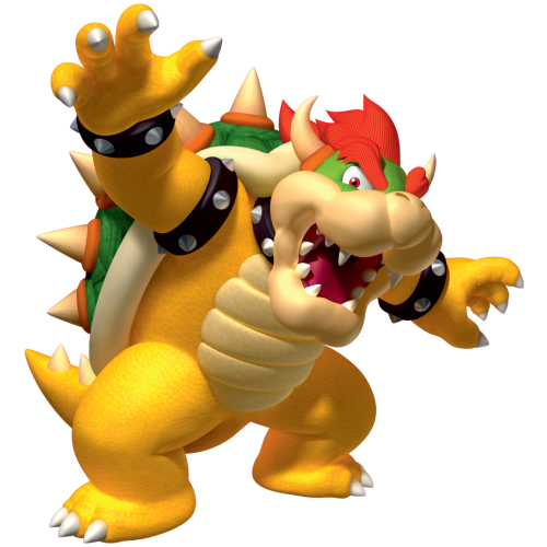 Autocollant Mario Bowser