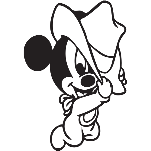 Sticker Mickey Bébé