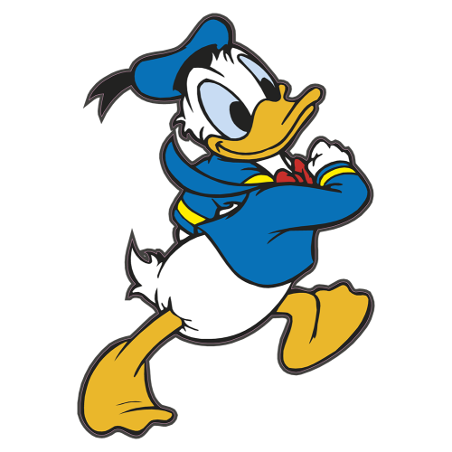Autocollant Donald