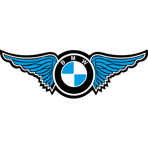 Autocollant Logo Bmw Ailes