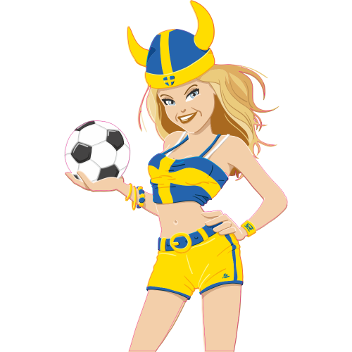 Autocollant Foot Euro 2008 Suede