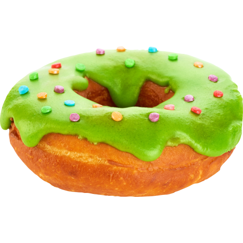 Autocollant Alimentation Gâteau Donuts