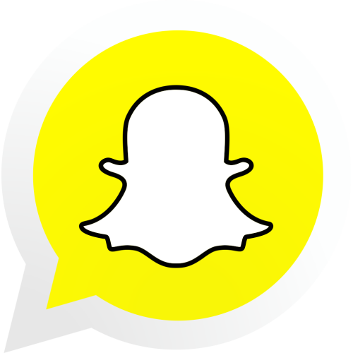 Autocollant Logo Réseau Social Snapchat 2