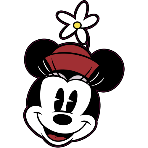 Autocollant Tete Minnie Original