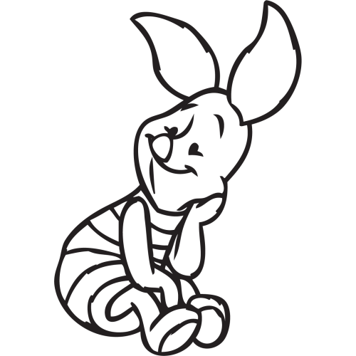 Sticker Winnie Porcinet