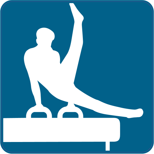 Autocollant Cheval D'arcon A