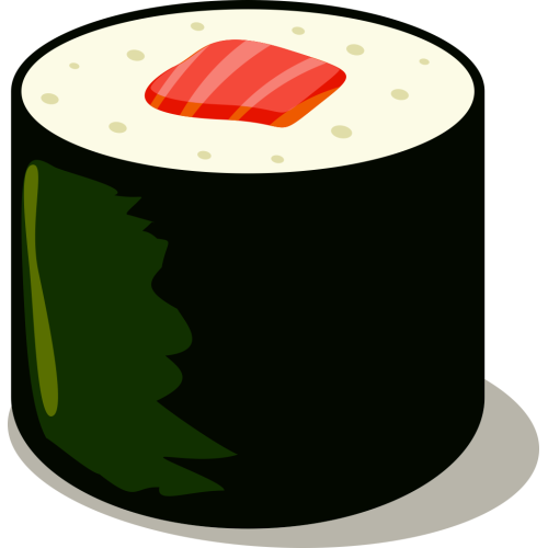 Autocollant Alimentation Japonais Sushi 5