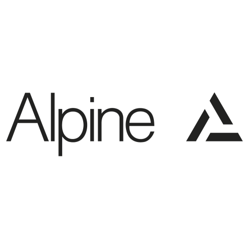 Sticker Alpine